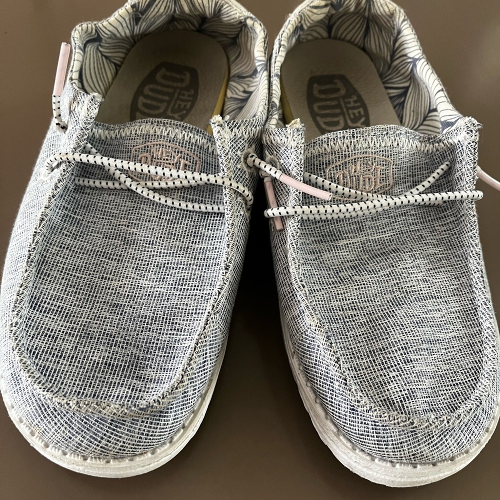 Hey Dude Gray Casual Shoes